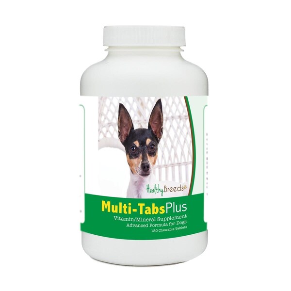 Healthy Breeds Toy Fox Terrier Multi-Tabs Plus Chewable Tablets, 180PK 840235177234 - main